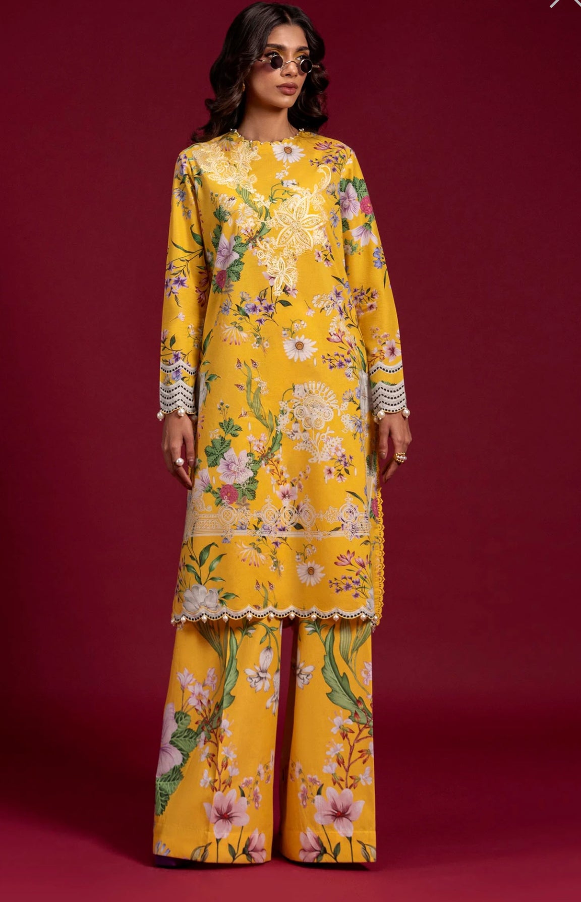 SANA SAFINAZ | STITCHED 2 PIECE SUIT LAWN | H251-014A-2AC