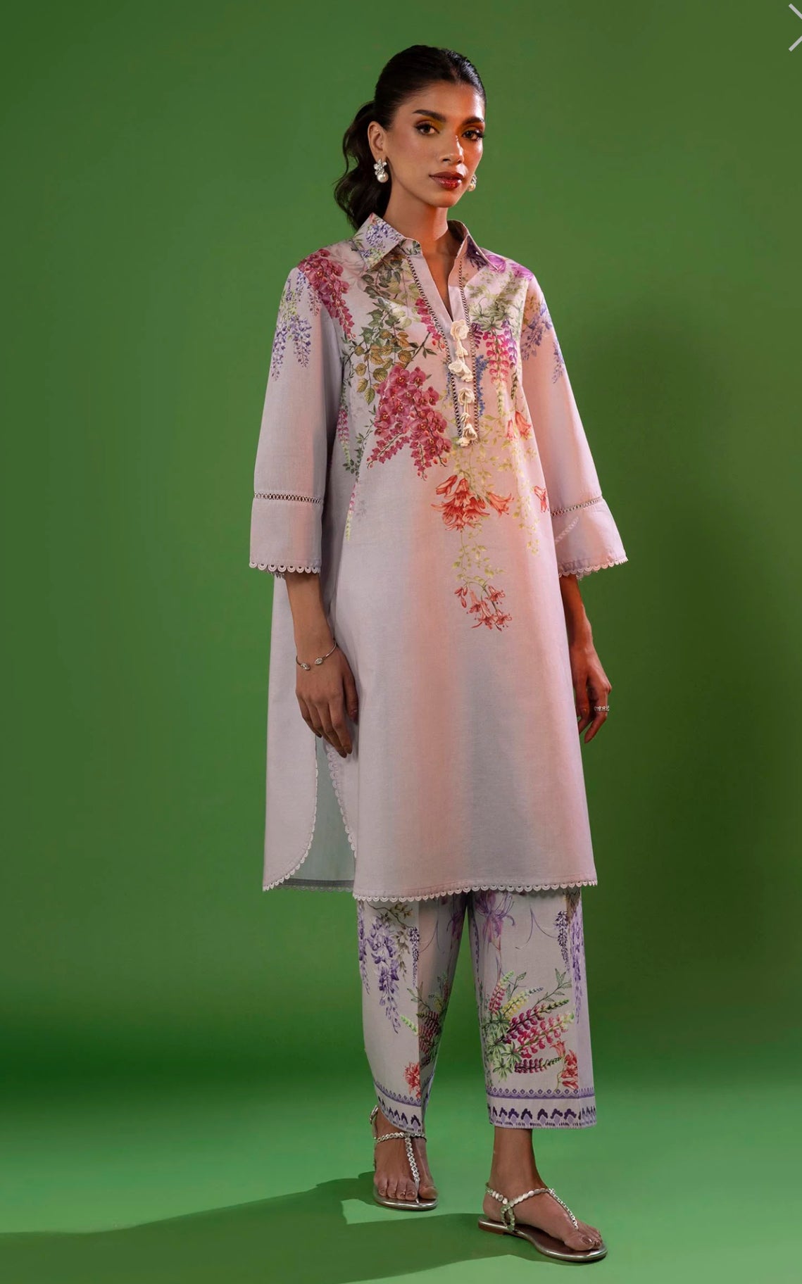 SANA SAFINAZ | STITCHED 2 PIECE SUIT LAWN | H251-013B-2C