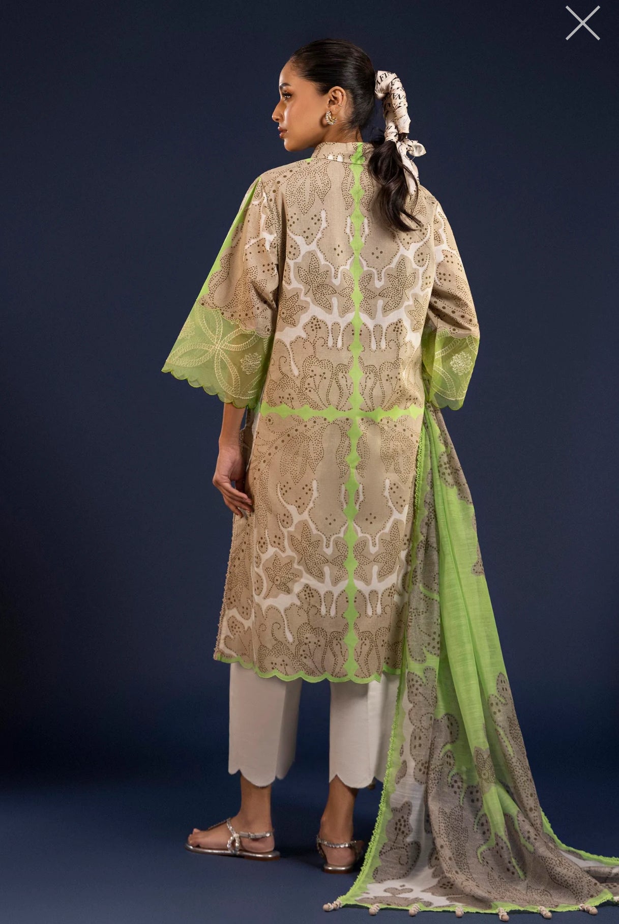 SANA SAFINAZ | STITCHED 3 PIECE SUIT LAWN | H251-010A-3DE