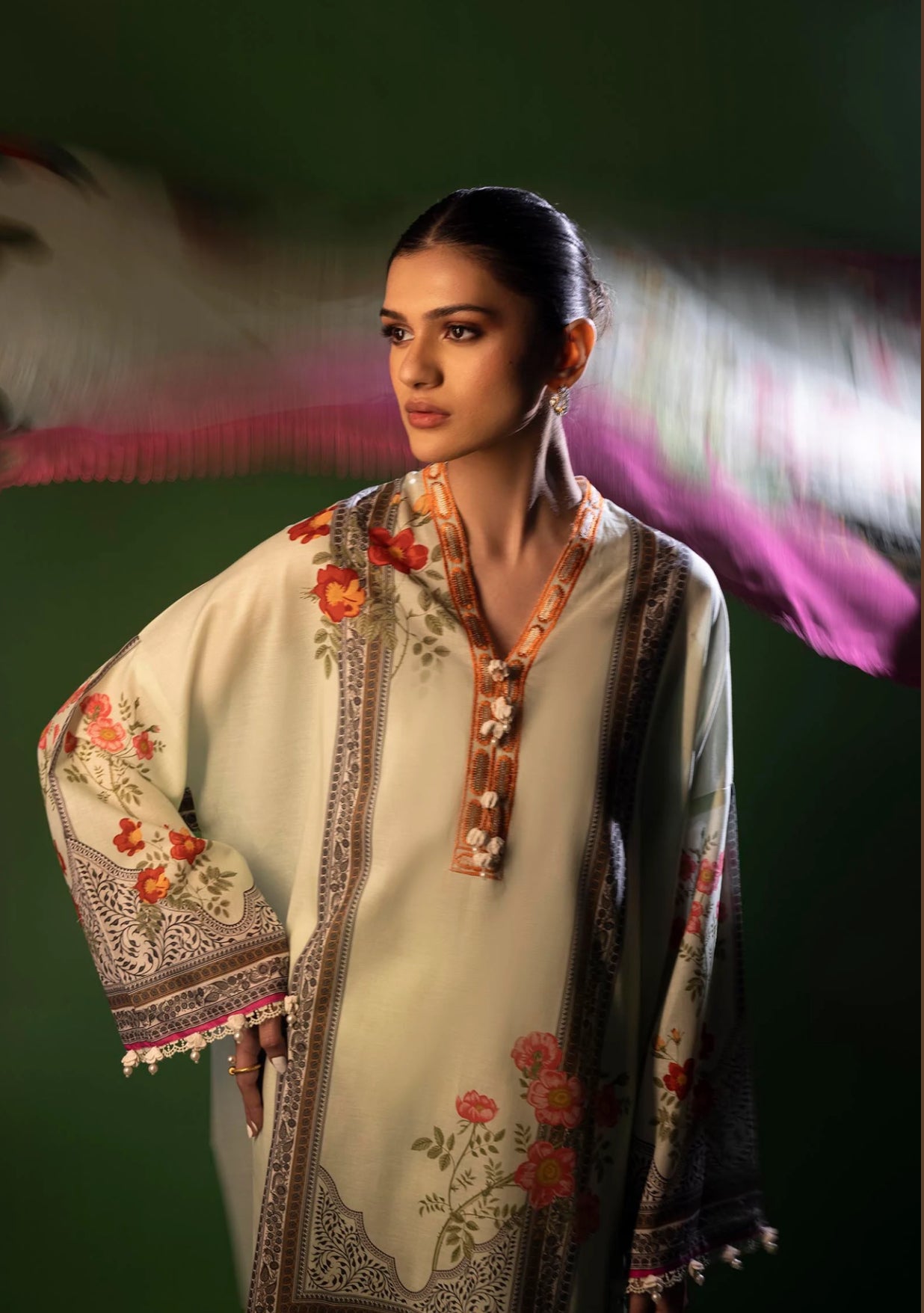 SANA SAFINAZ | STITCHED 3 PIECE SUIT LAWN | H251-010B-3DE