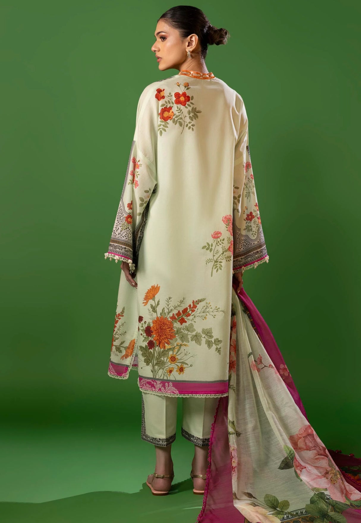 SANA SAFINAZ | STITCHED 3 PIECE SUIT LAWN | H251-010B-3DE