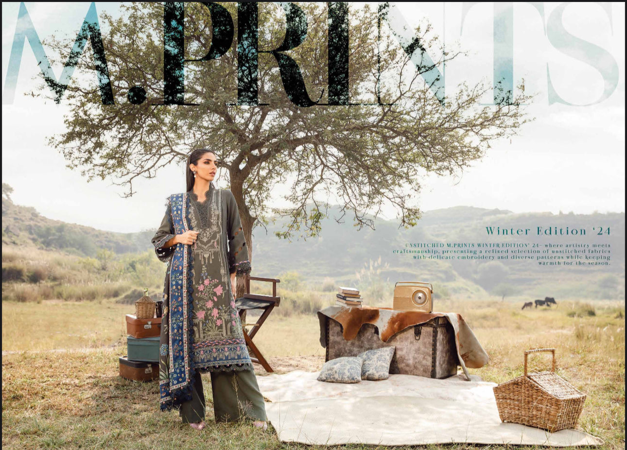 MARIA B | M PRINTS WINTER 24 | MPT-2301-A