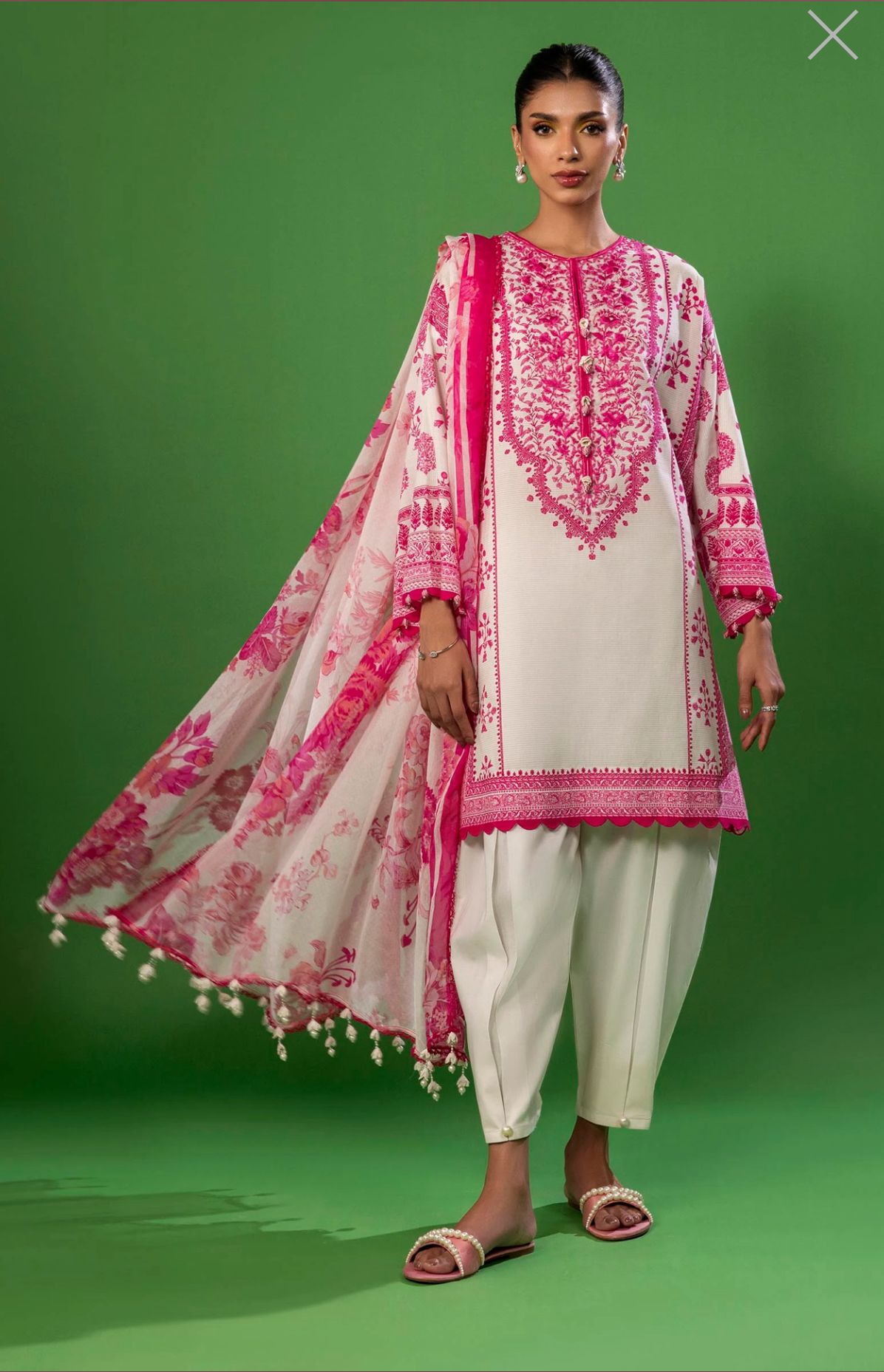 SANA SAFINAZ | STITCHED 3 PIECE SUIT LAWN | H251-011-3CI