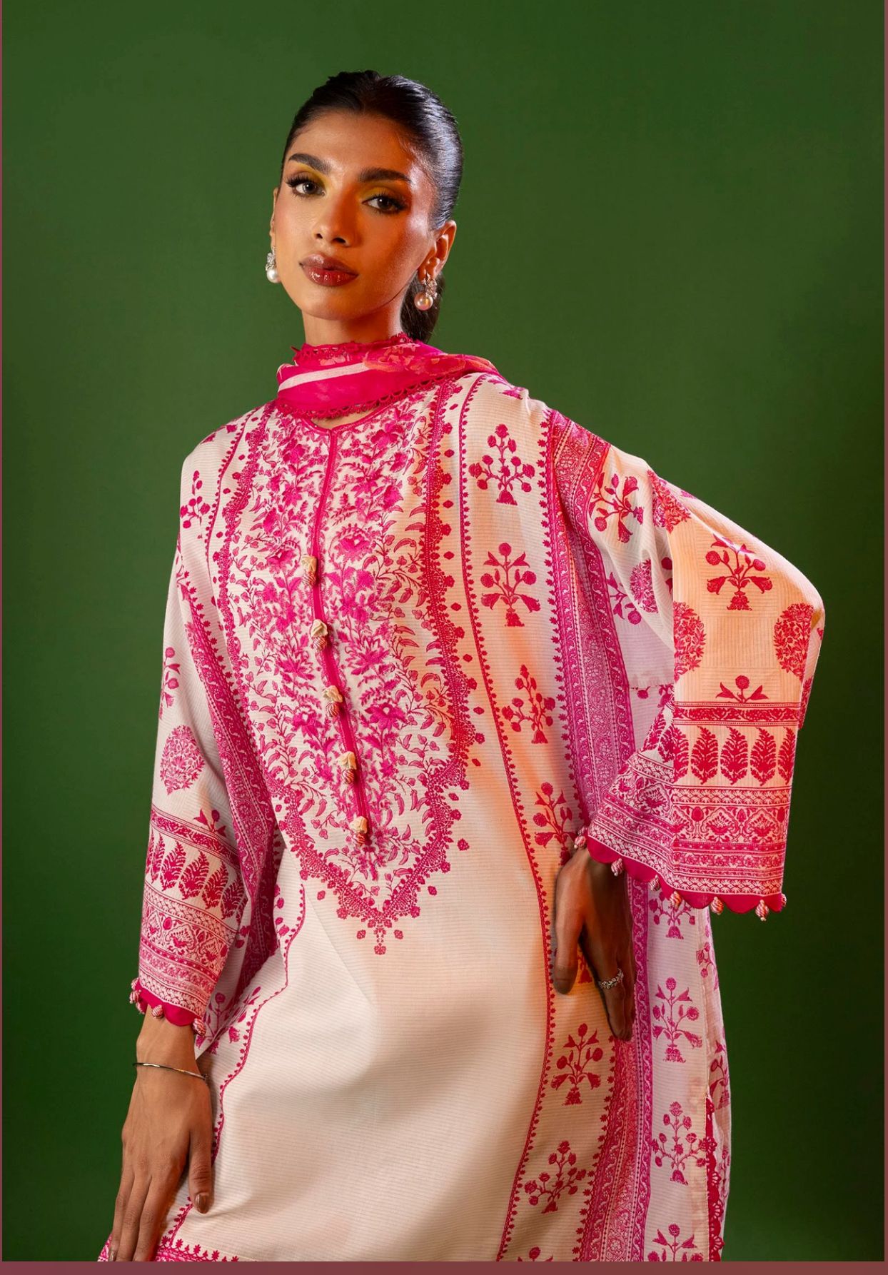 SANA SAFINAZ | STITCHED 3 PIECE SUIT LAWN | H251-011-3CI