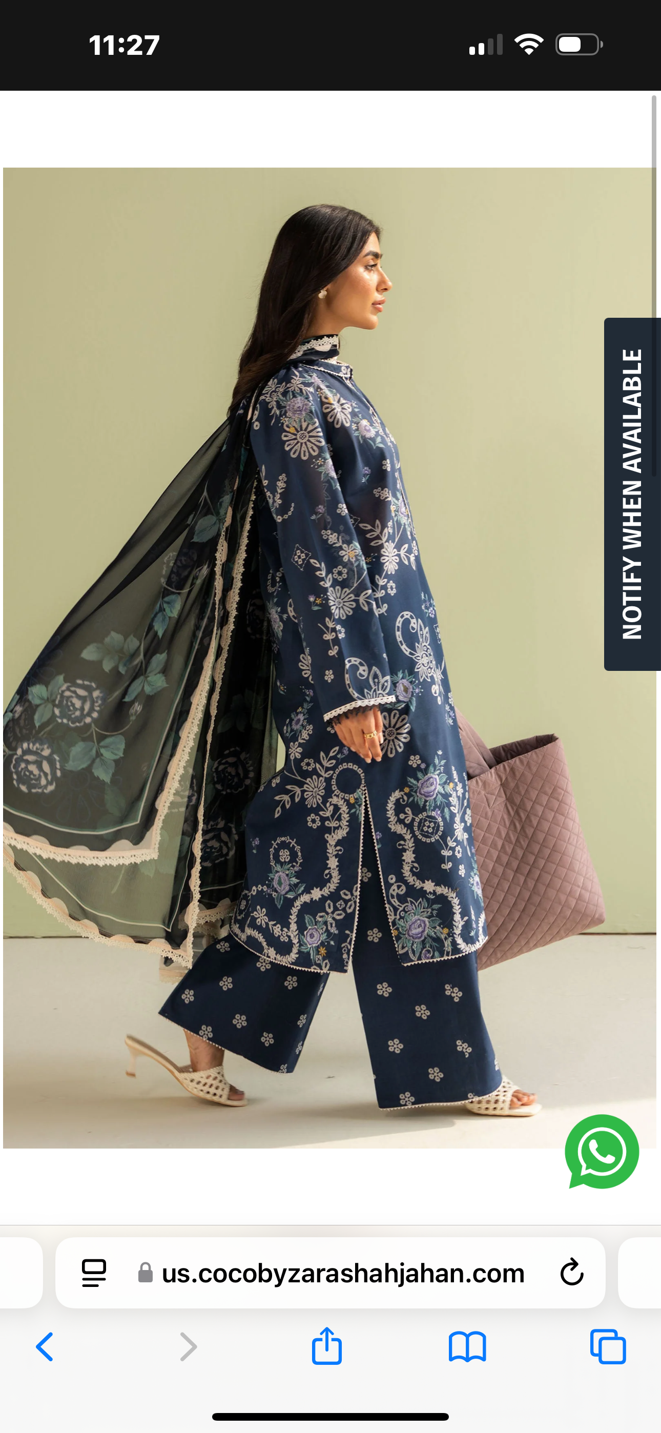 ZARA SHAJAHAN |COCO PRINTS 2025| NORA-8A